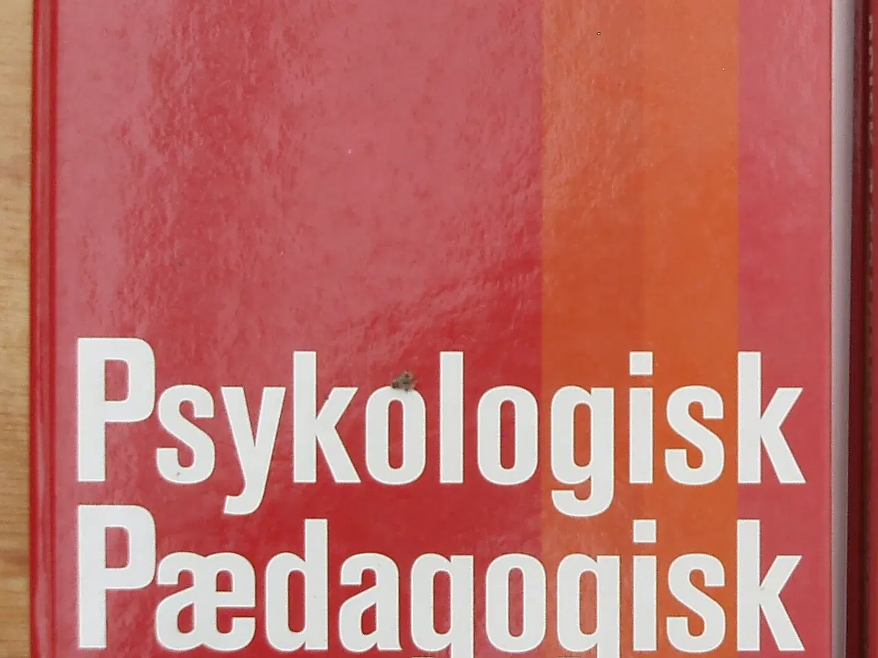 Billede 1 - Psykologisk Pædagogisk Ordbog
