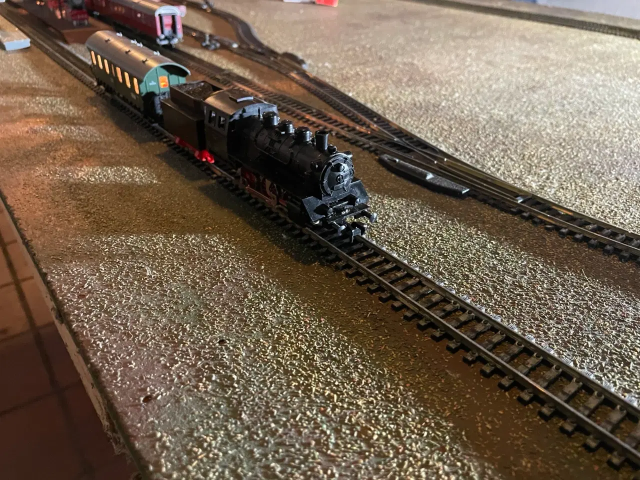 Billede 2 - Fleischmann modeltog HO med bane