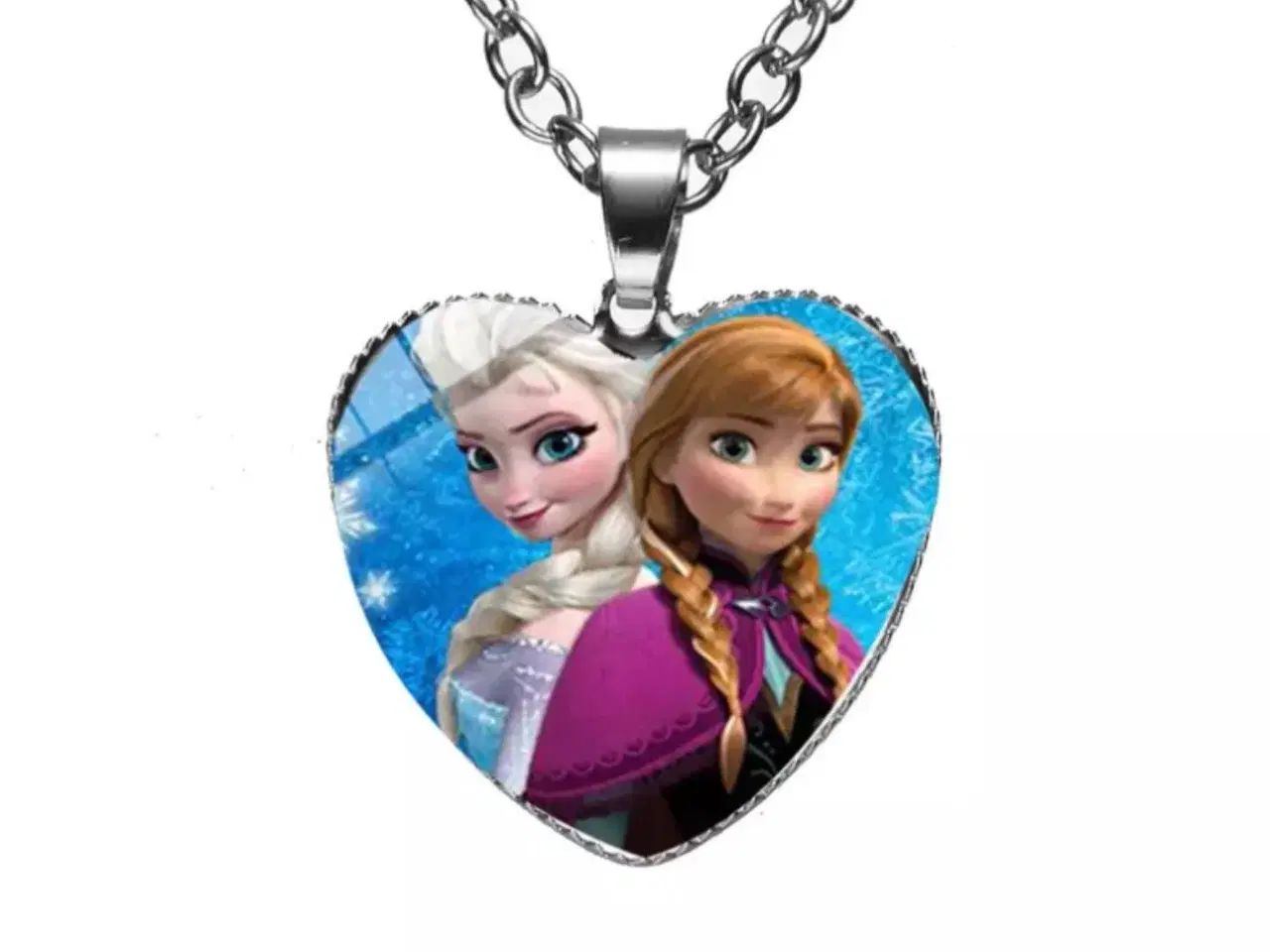 Billede 7 - Frost halskæde med Elsa og Anna fra Frost