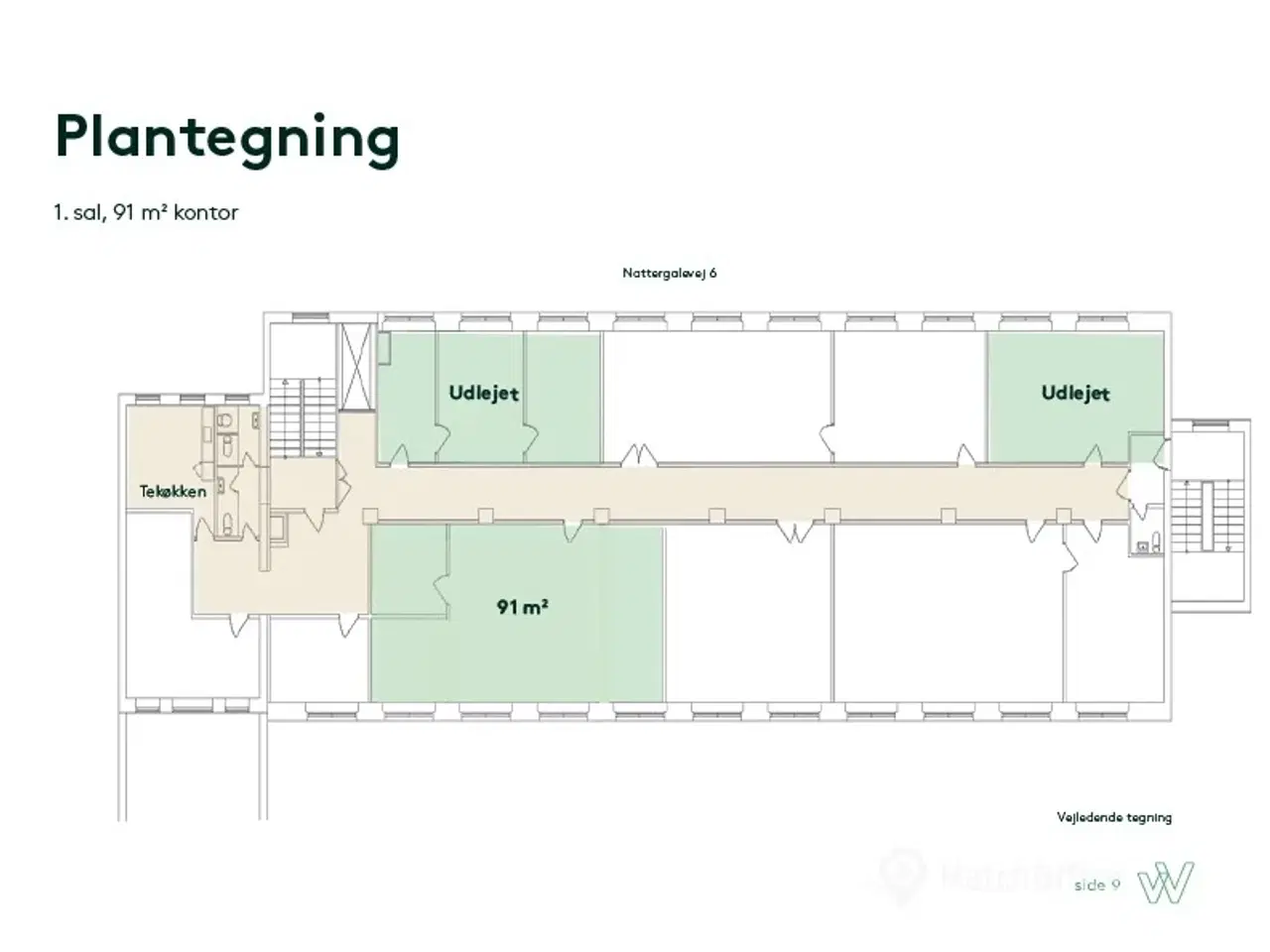 Billede 14 - Kontor, studio eller atelier centralt på Nørrebro med metro i gåafstand