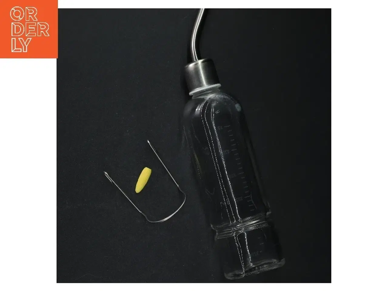 Billede 4 - Vandflaske af glas til kaniner (str. 355 mililiter)