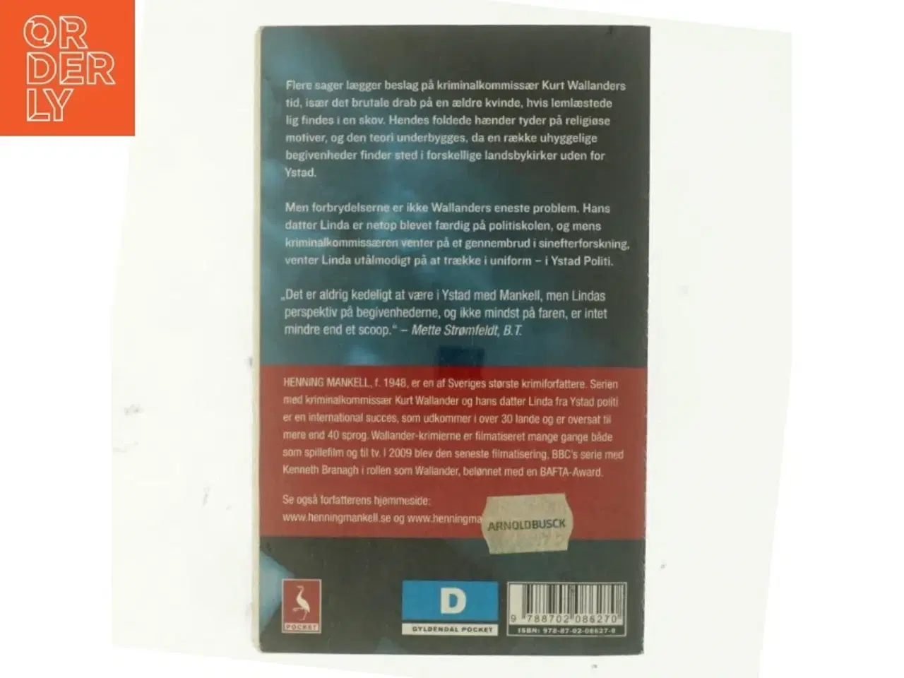 Billede 3 - Inden frosten : kriminalroman af Henning Mankell (Bog)