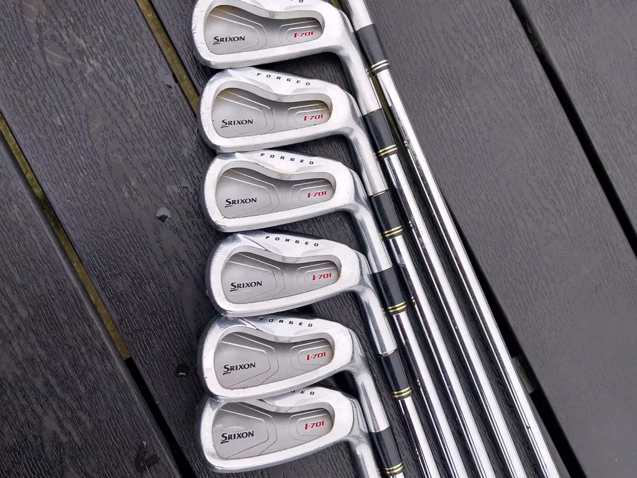 Billede 3 - Srixon I-701 Forged golfjern med stålskaft