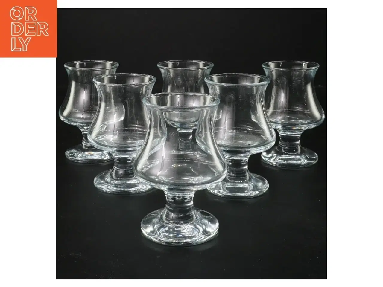 Billede 1 - 6 cocktailglas (str. 6 stk Ø 6 cm længde 10,5 cm)