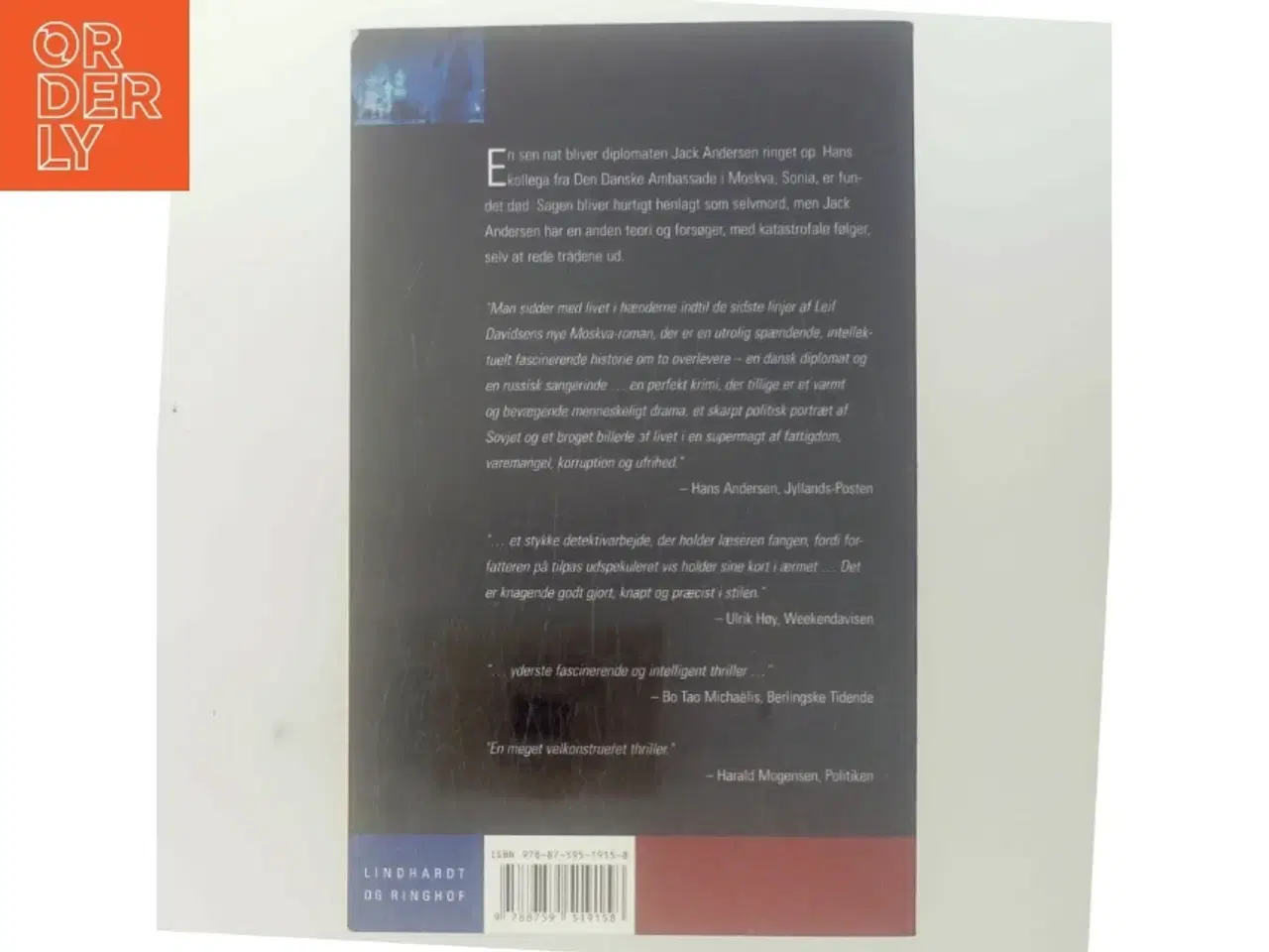 Billede 3 - Den russiske sangerinde af Leif Davidsen (Bog)