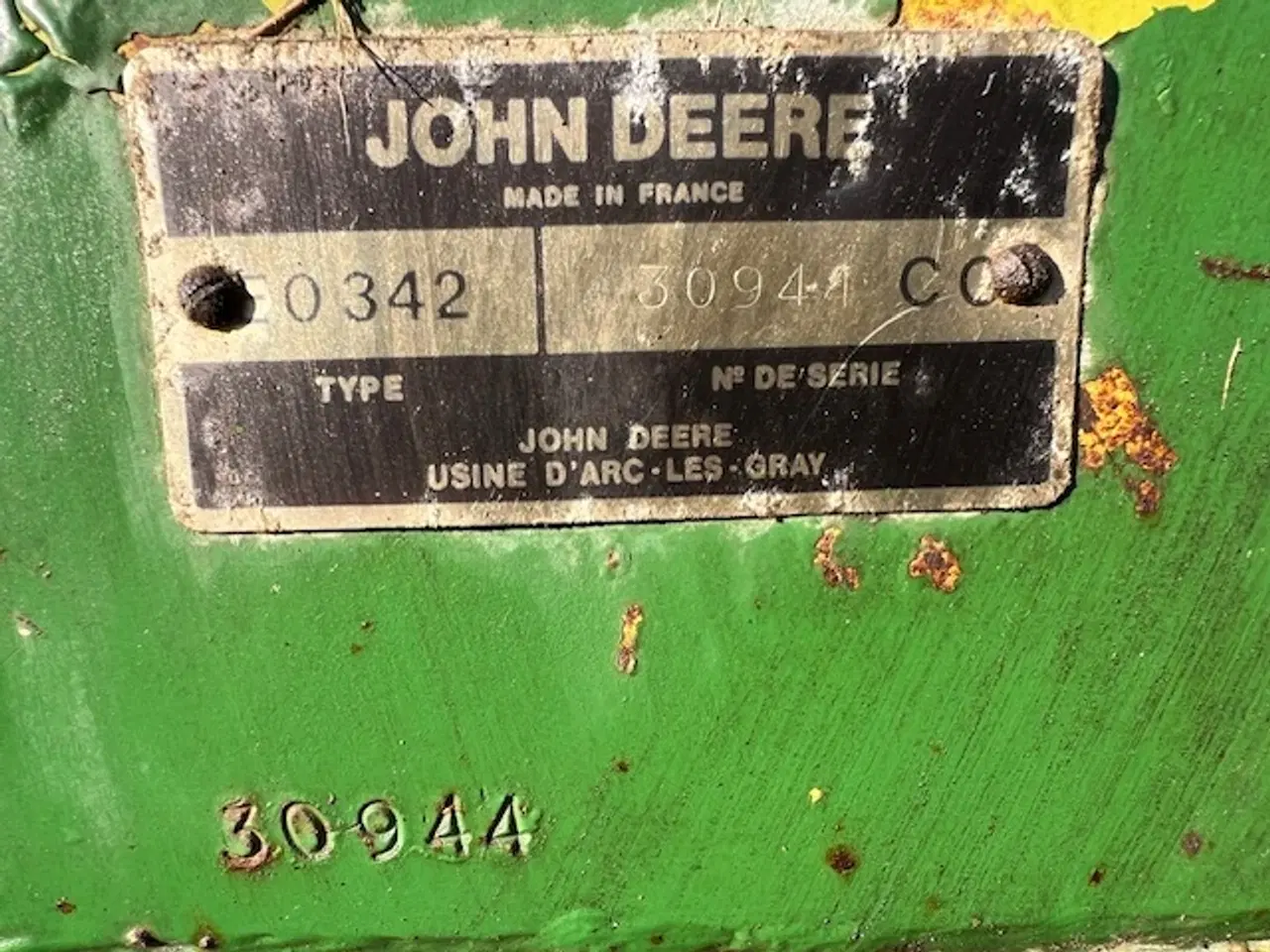 Billede 2 - Halmpresser Småballer, John Deere 342     