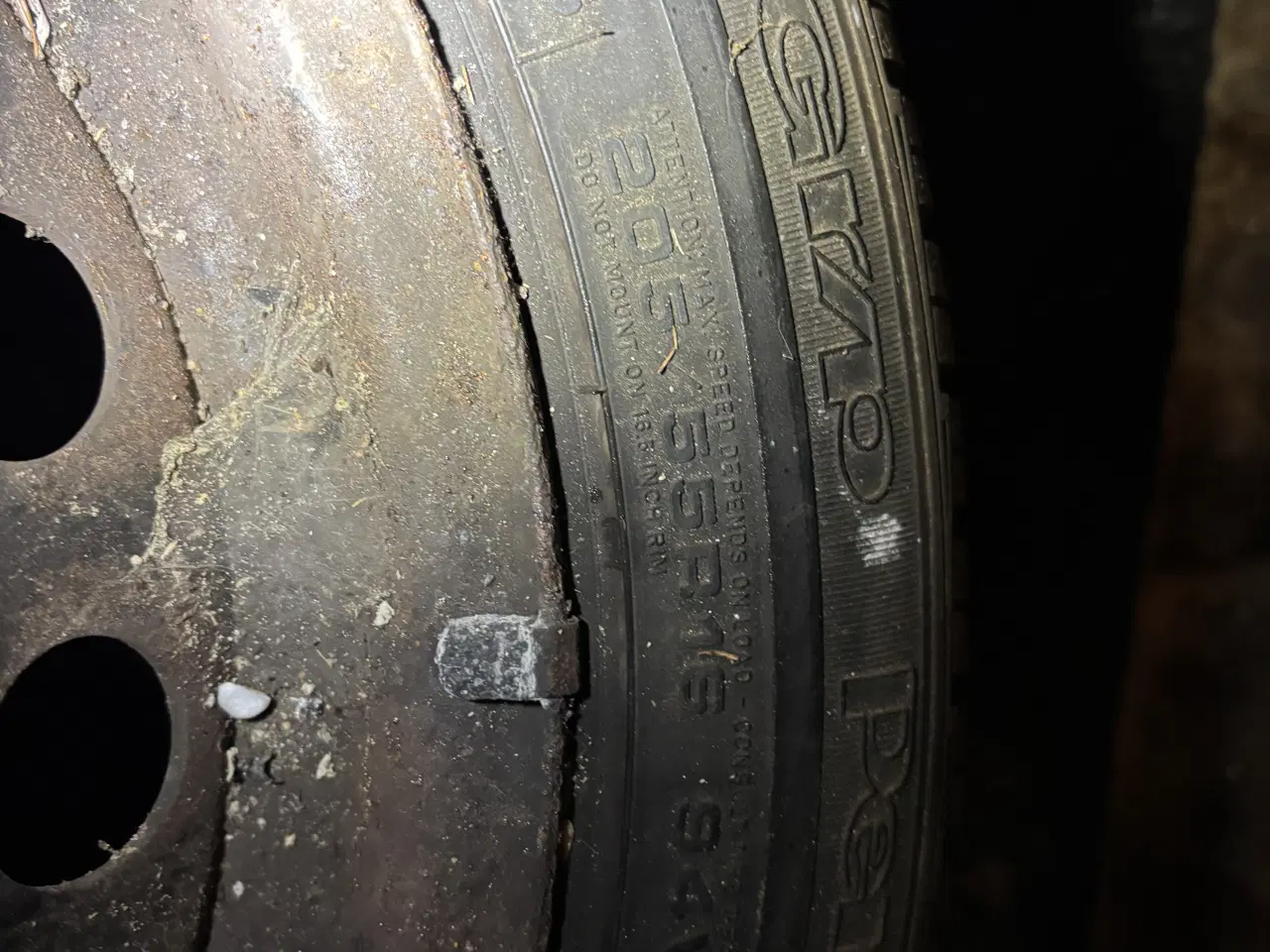 Billede 2 - Citroen C4 vinterdæk på stålfælge