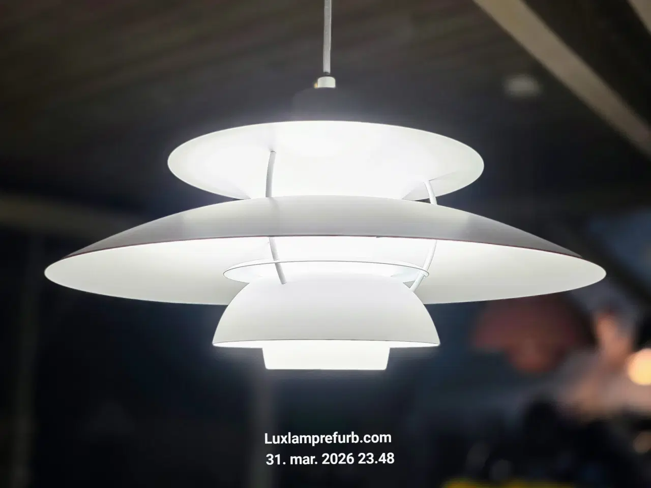 Billede 2 - 🌟 Ikonisk PH-5 i "Mat-hvid" Model (2023)🌟