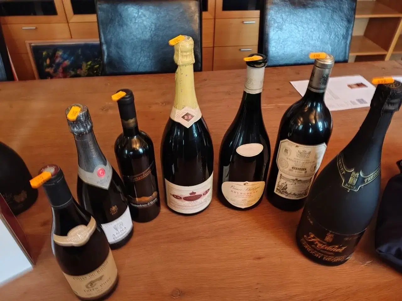 Billede 4 - 7 f. vin og champagne.