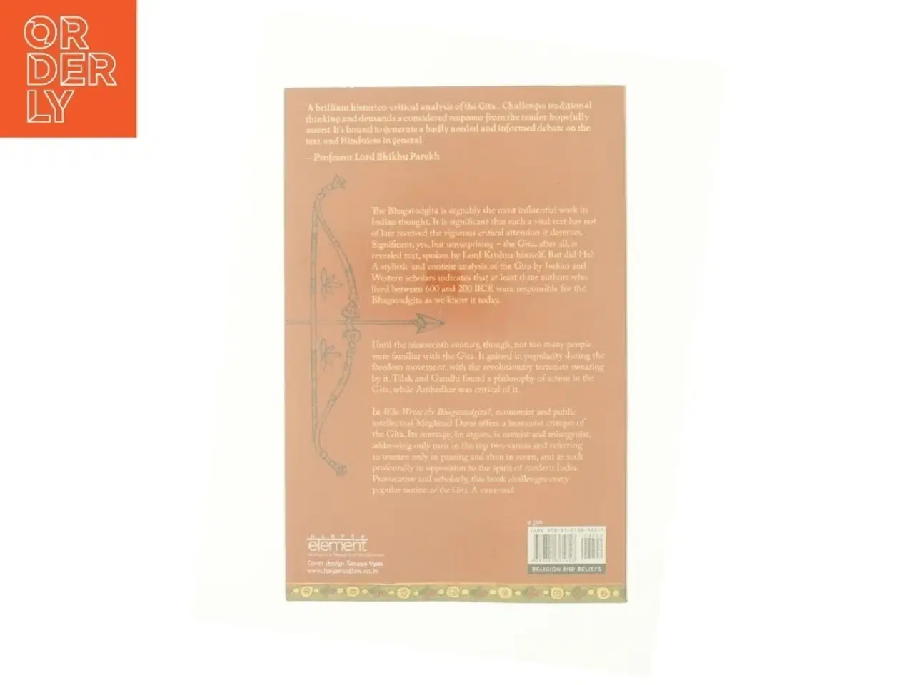 Billede 2 - Who Wrote the Bhagavadgita, Paperback, Meghnad Desai af Meghnad Desai (Bog)