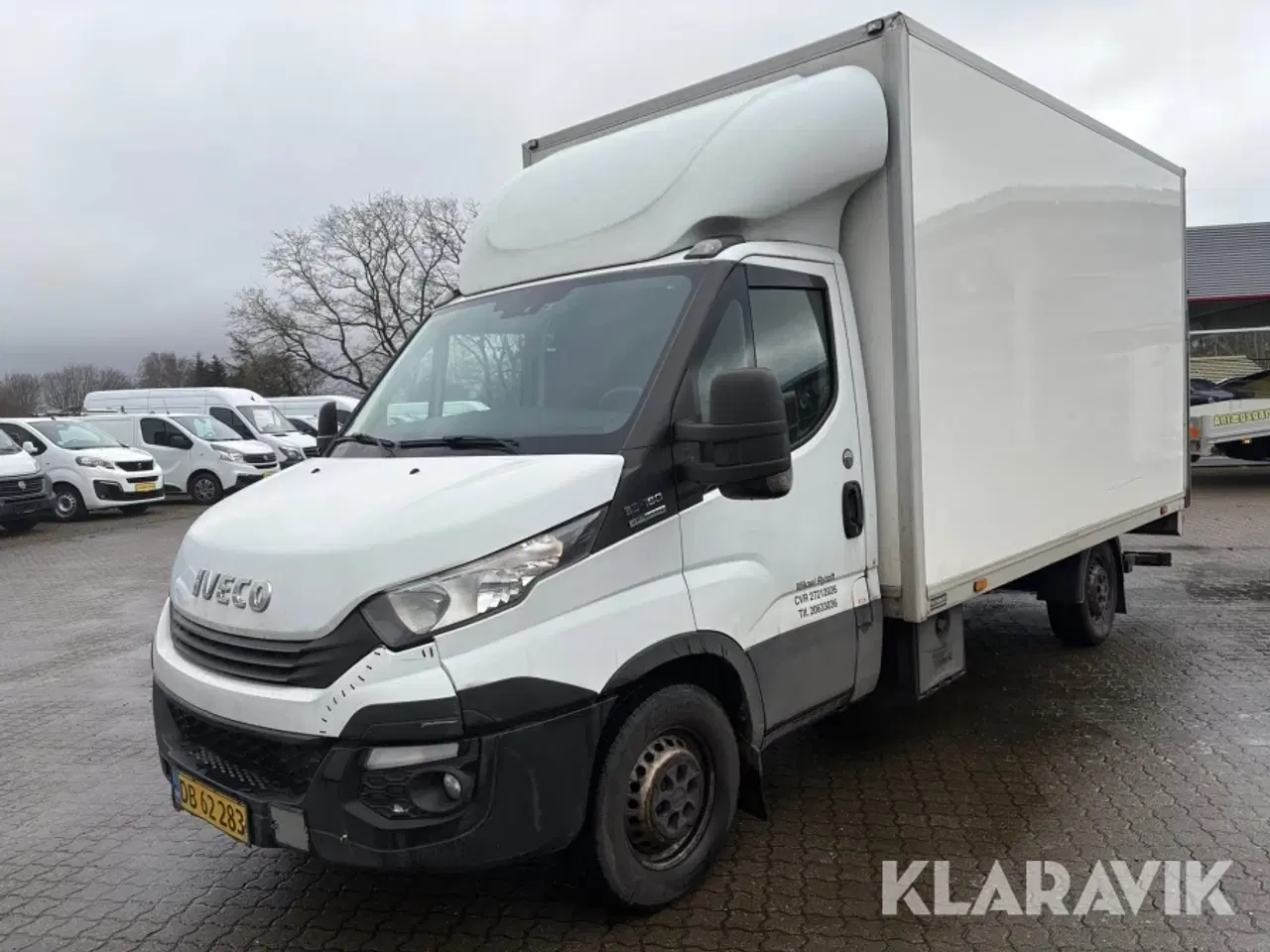 Billede 1 - Varebil Iveco 35s16, 2, 3D WB4100 AUT 8 pallers boksbil