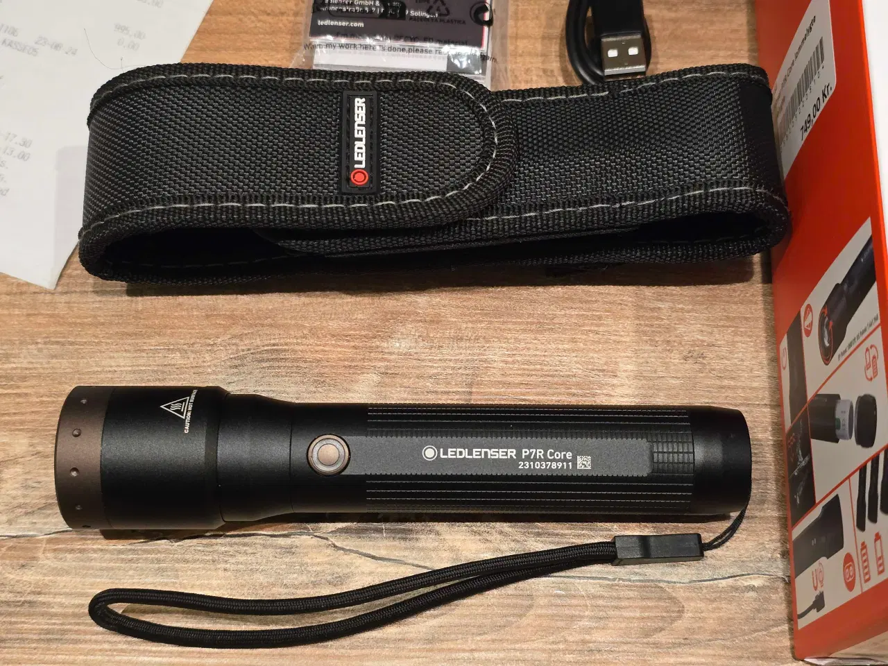 Billede 2 - Ubrugt Ledlenser P7R core (genopladelig)
