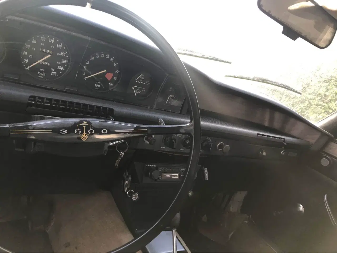 Billede 5 - Rover v8 med sorte plader