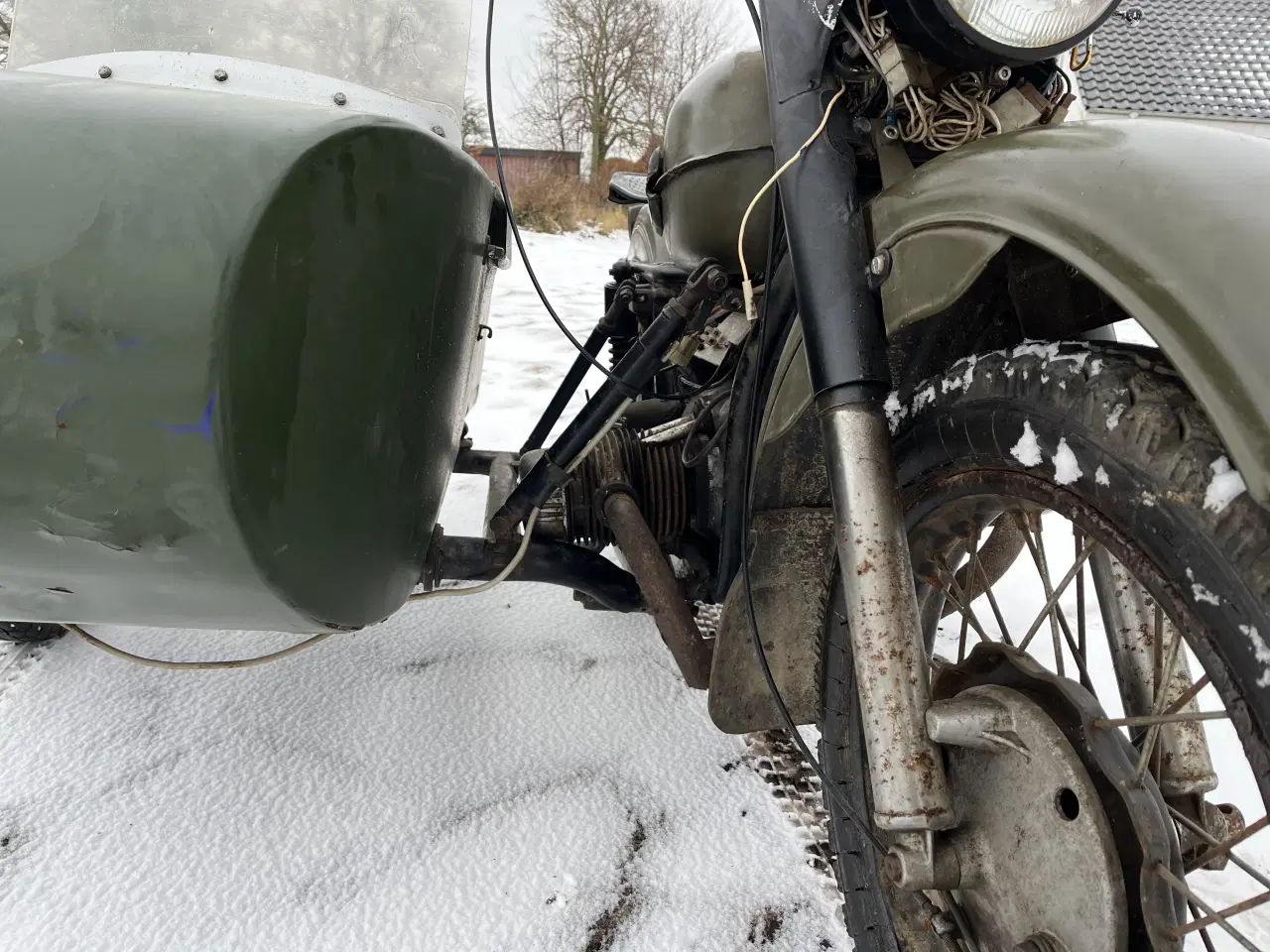 Billede 14 - Ural IMZ 8.103-10 fra 1993 med sidevogn