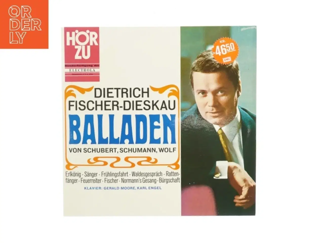 Billede 1 - Dietrich Fischer-Dieskau Balladen Vinylplade
