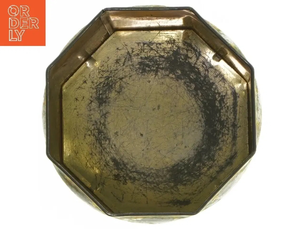 Billede 3 - Dekorativ dåse med roser (str. ø 13, 13 cm)