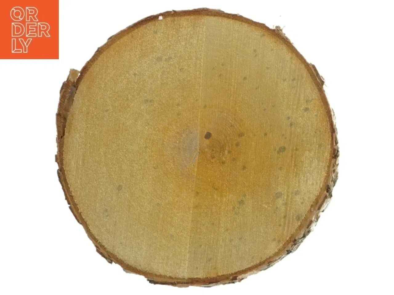 Billede 1 - Træskive dekoration (str. Ø 22 cm)