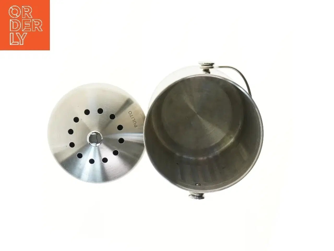 Billede 3 - Pulito kompostspand Metal køkkenkompostbeholder fra Pluto (str. Ø 18,5 cm længde 26 cm)