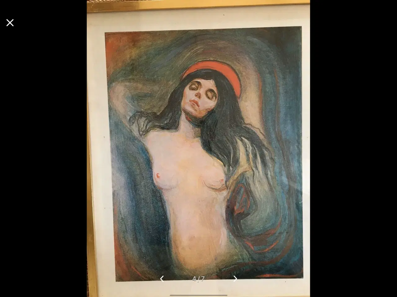 Billede 3 - Billede Munch madonna