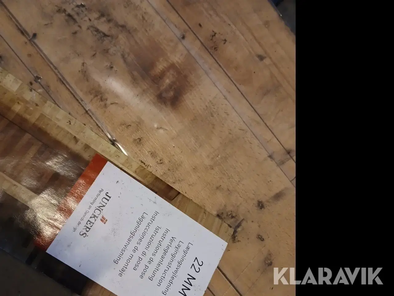 Billede 7 - Junckers gulv 22mm massiv bøg Junckers Sport lakeret 2stav