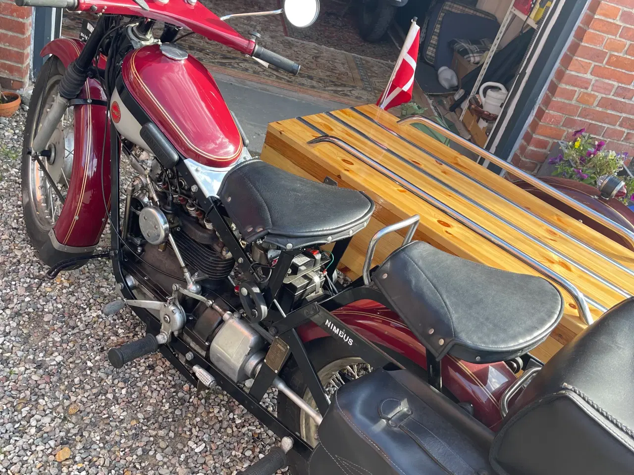 Billede 2 - Nimbus 1953 med kassesidevogn 