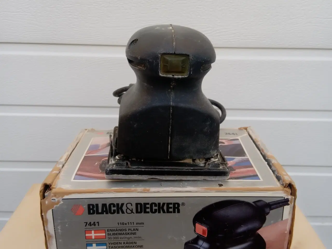 Billede 2 - Rystepudser Black & Decker mini sander