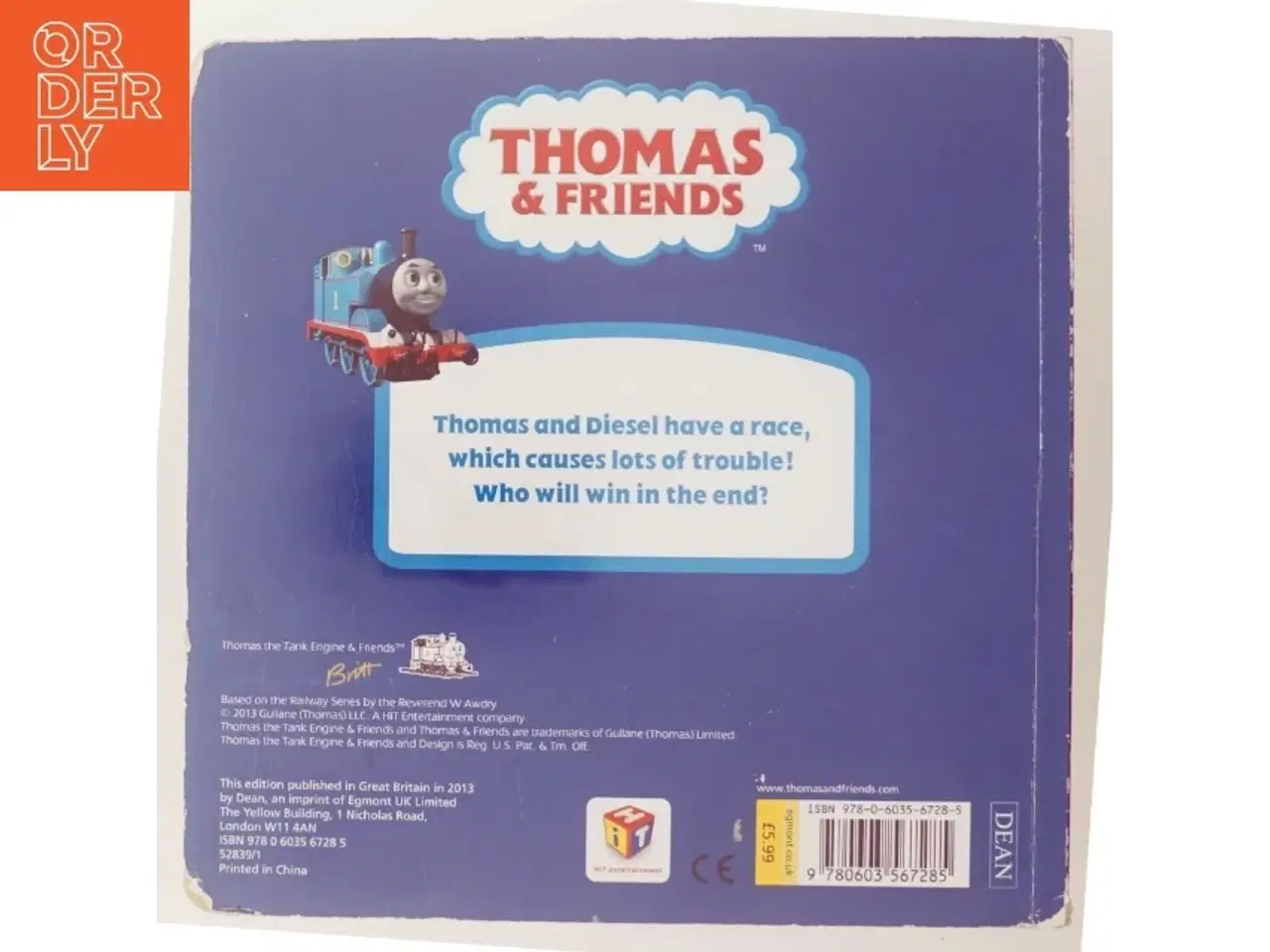 Billede 3 - Thomas & Friends-bog fra Egmont