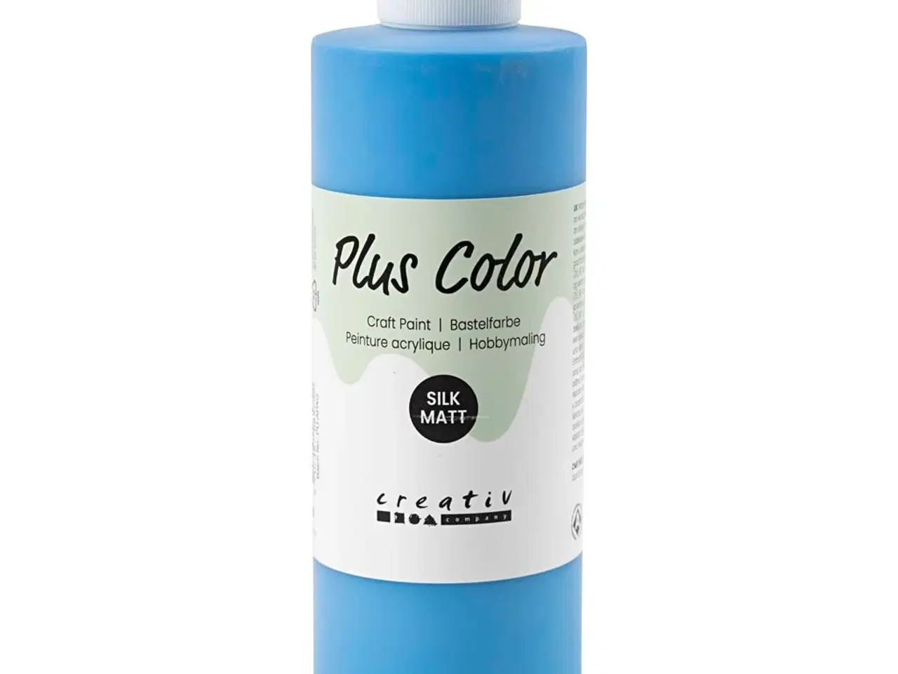 Billede 1 - Plus Color Hobbymaling, primær blå, 250ml/ 1 fl.