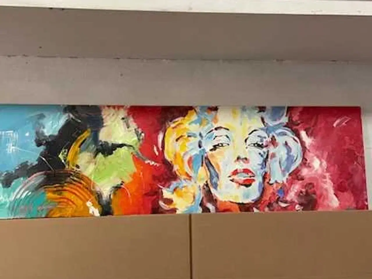 Billede 5 - Akryl på lærred tryk/ litografier