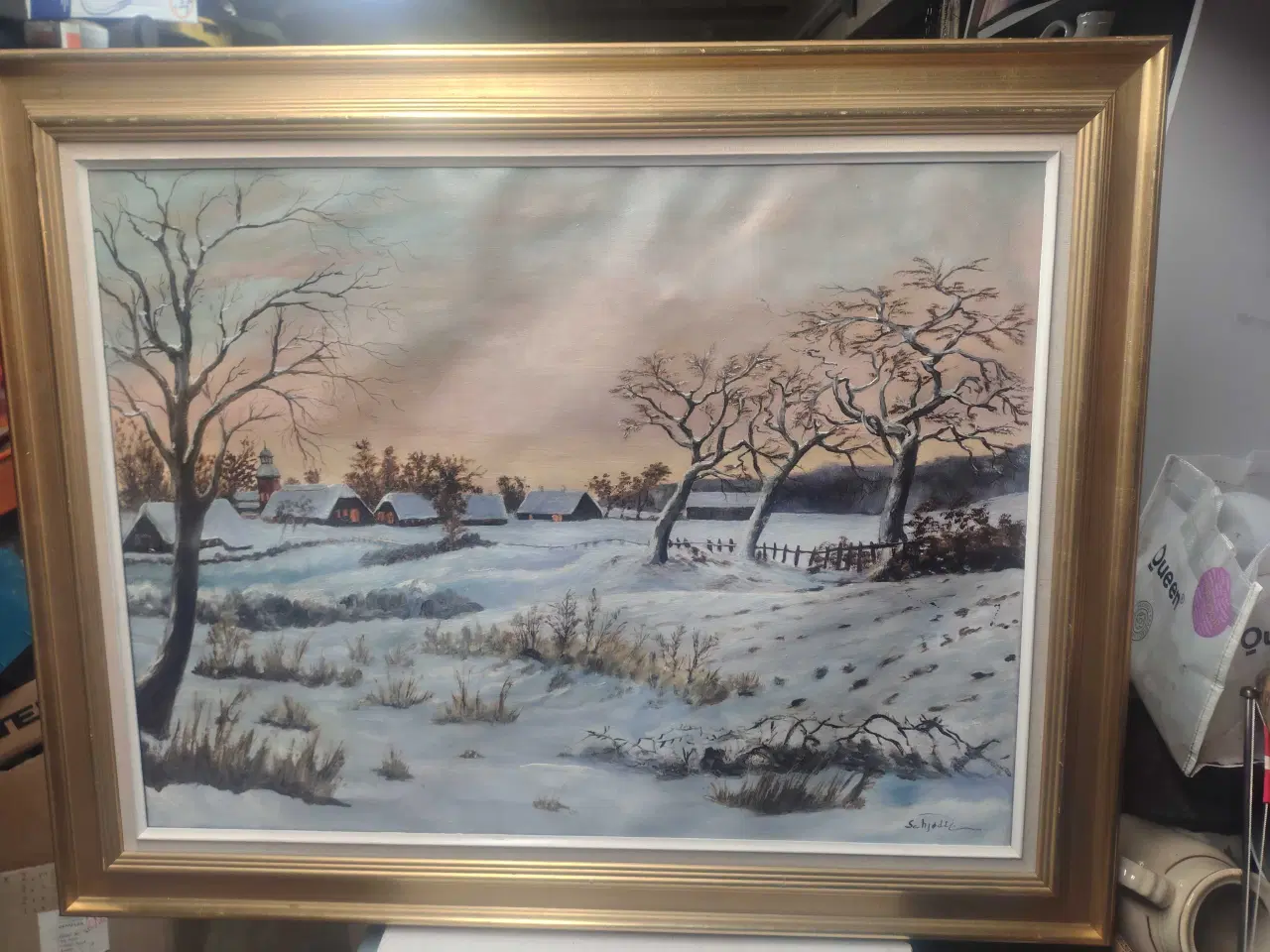 Billede 10 - Mange flotte malerier af ass. Kunstnere