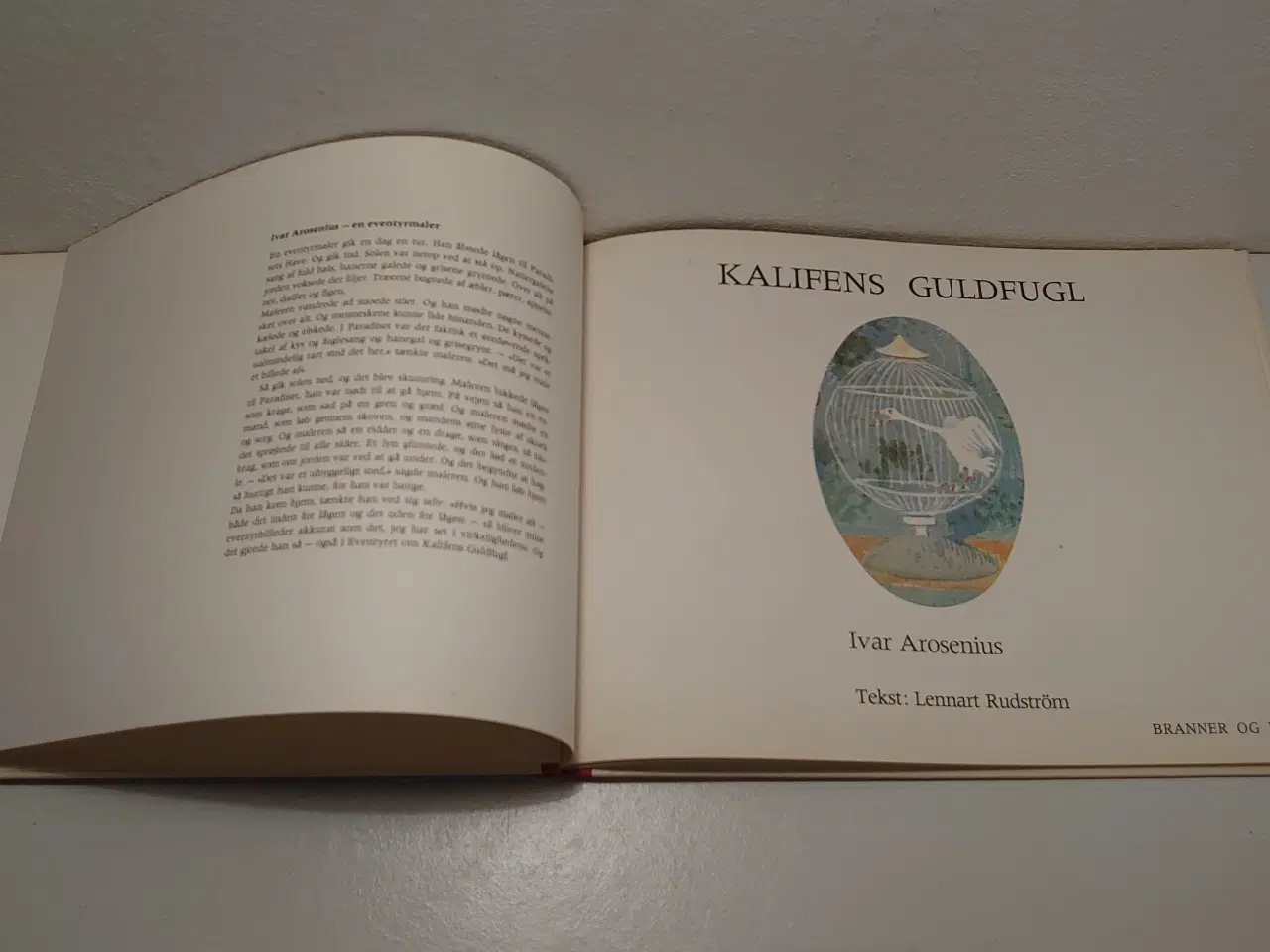 Billede 3 - L. Rudström:Kalifens guldfugl.ill.Ivar Arosenius.