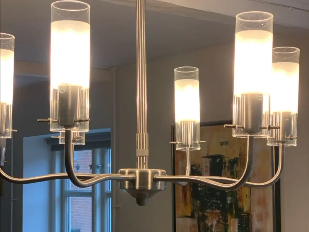 Billede 1 - Lysekrone 6 arme