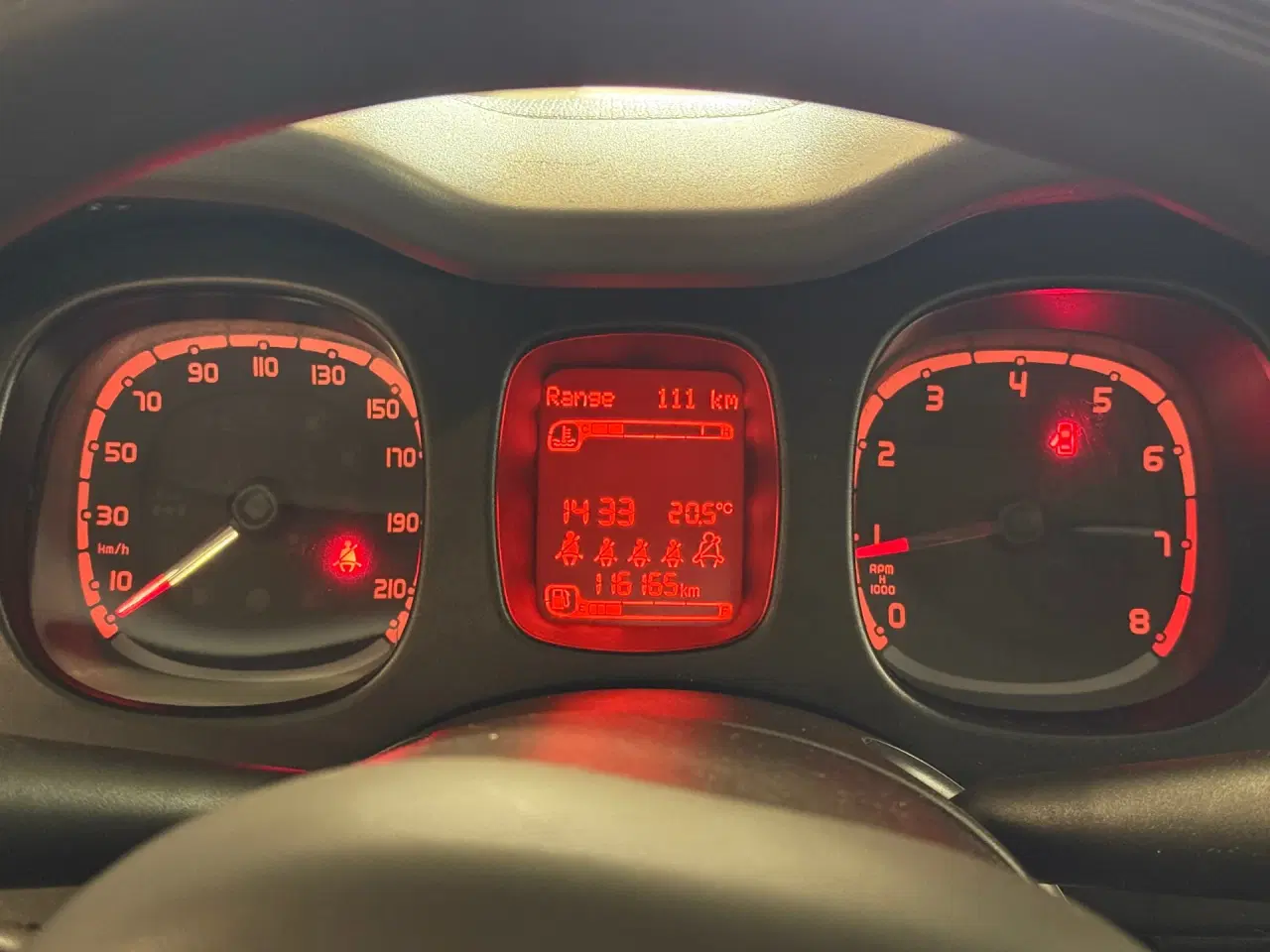 Billede 11 - Fiat Panda 0,9 TwinAir Popstar Blue&Me 60HK 5d