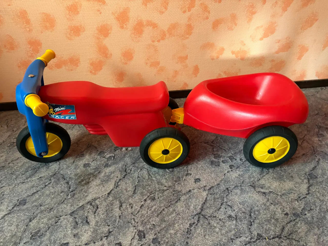 Billede 1 - Dantoy scoter med vogn