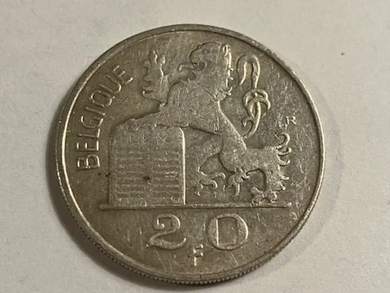 Billede 1 - 20 Francs Belgium 1950