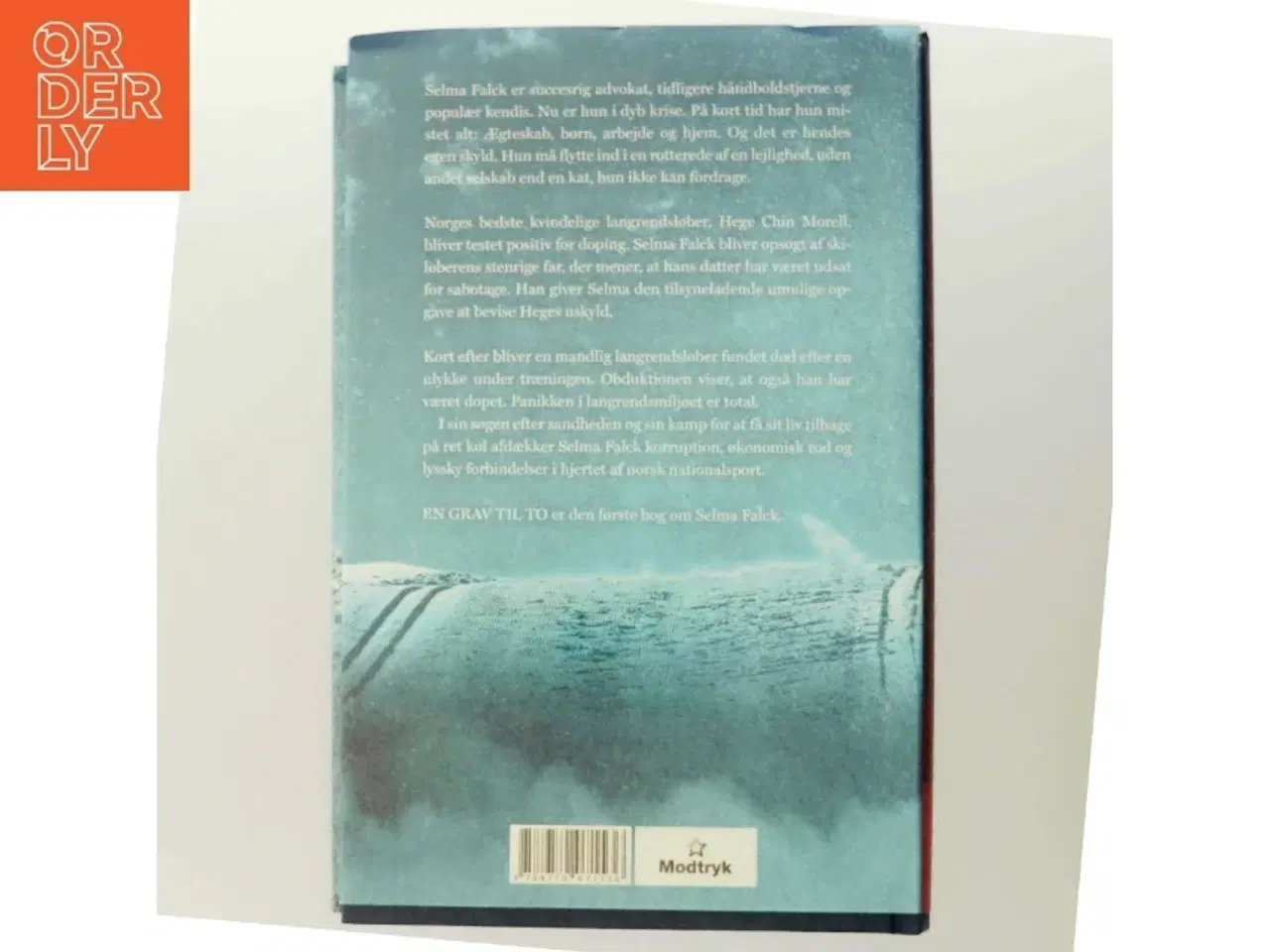 Billede 3 - En grav til to : Selma Falcks første sag : kriminalroman af Anne Holt (f. 1958-11-16) (Bog)