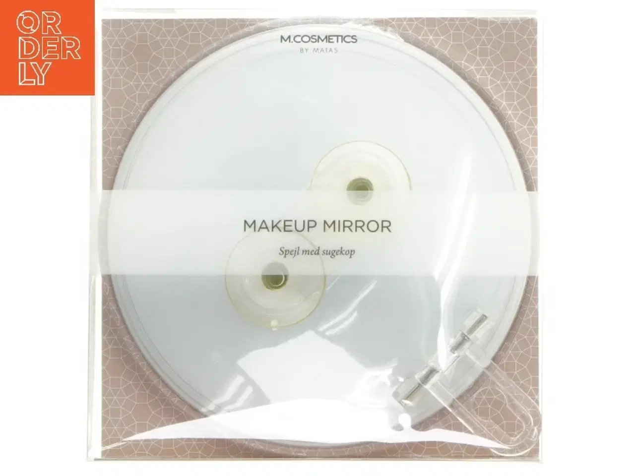 Billede 1 - Makeup spejl med sugekop fra Matas (str. Ø 13,5 cm)