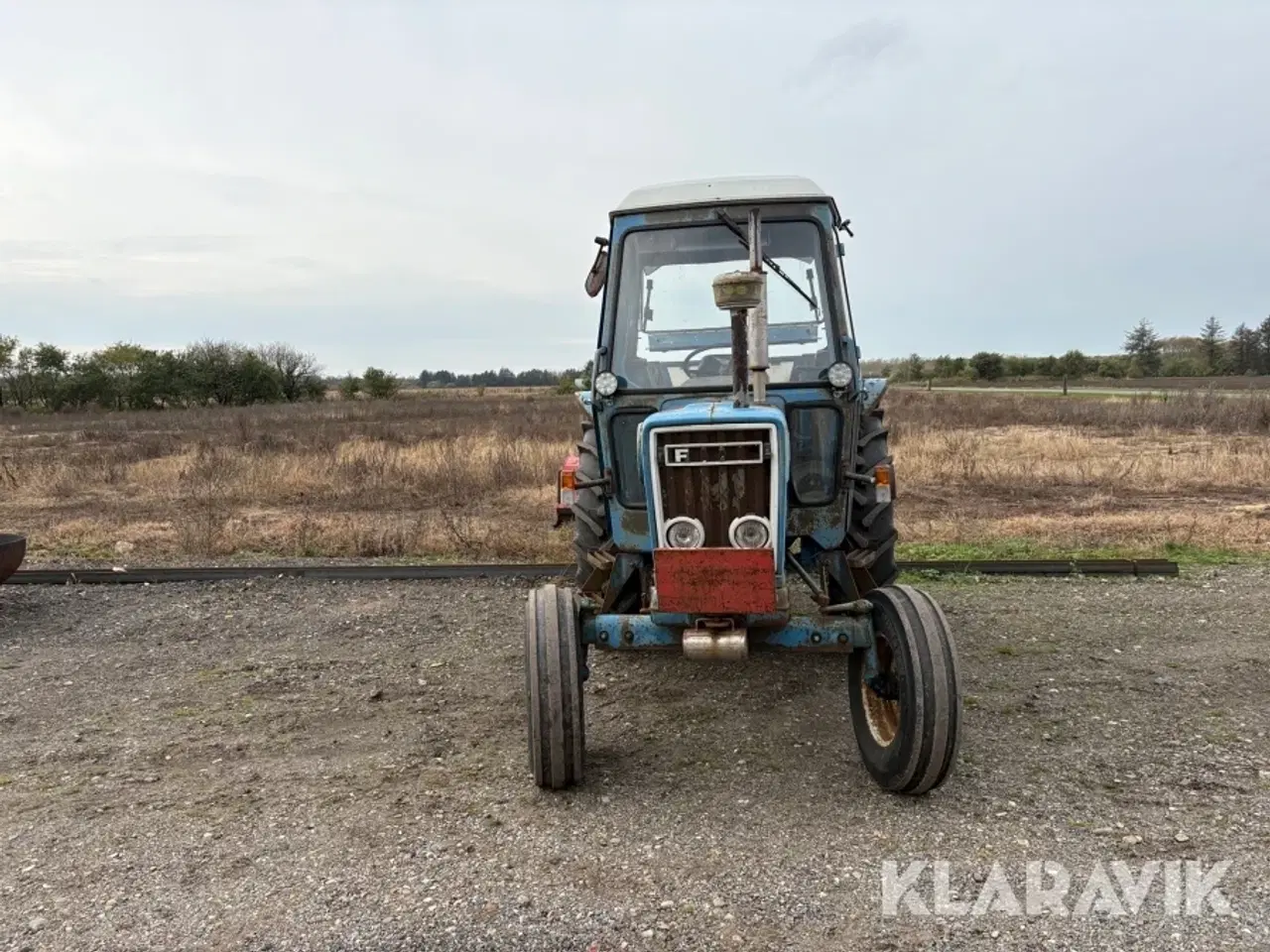 Billede 8 - Traktor Ford 4600 , med slagleklipper