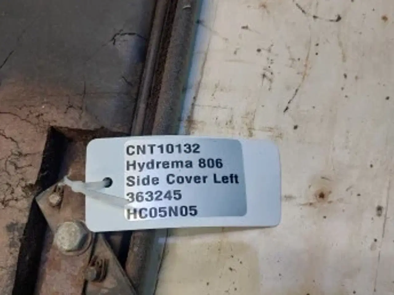 Billede 11 - Hydrema 806 sidedæksel venstre 363245