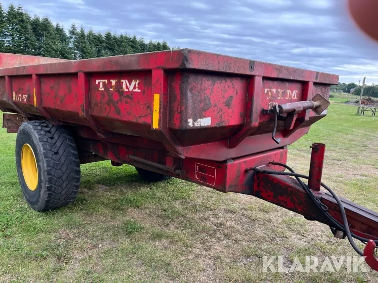Billede 4 - Vogn med tip TIM 10T-BT 672-874