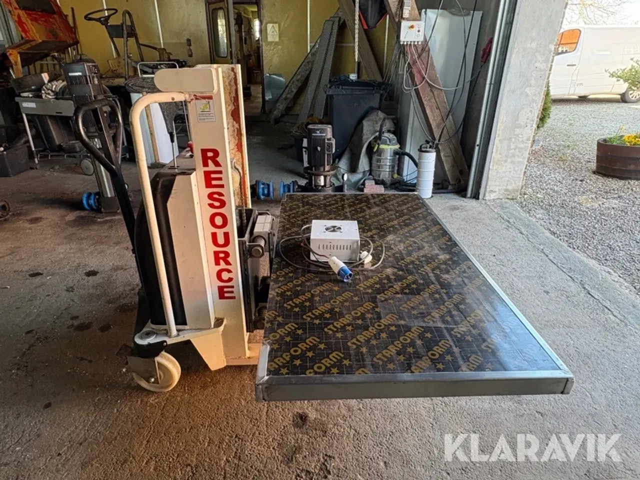 Billede 6 - Hydraulisk løftebord Resource TSS0309CS - 300 kg