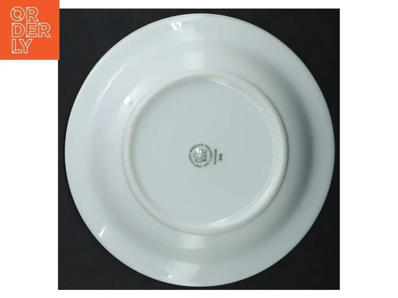 Billede 3 - Porcelænstaallerkener fra B&G (str. Ø. 23 cm)
