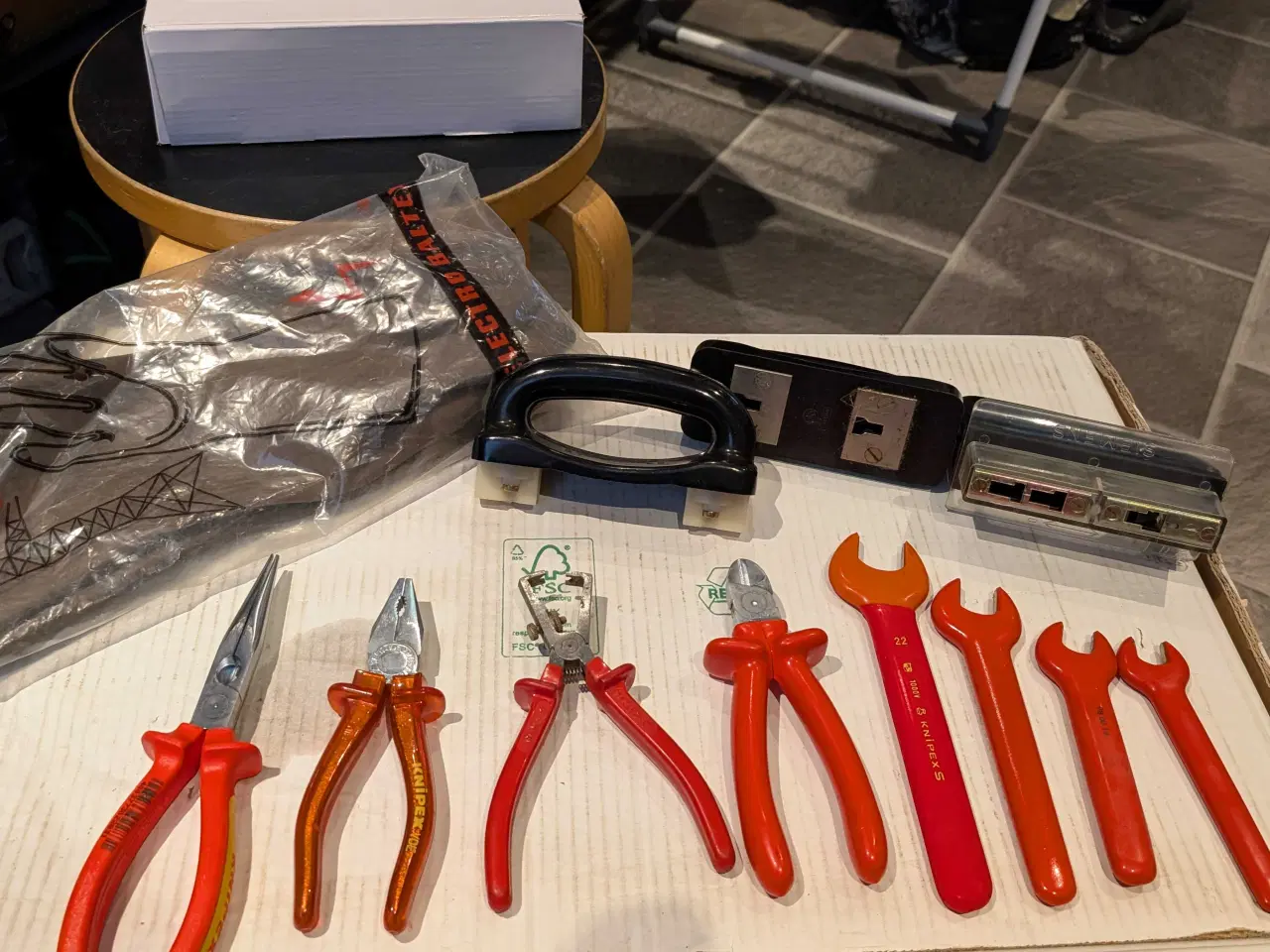 Billede 4 - Komplet Laustaske med alt tilbehør.