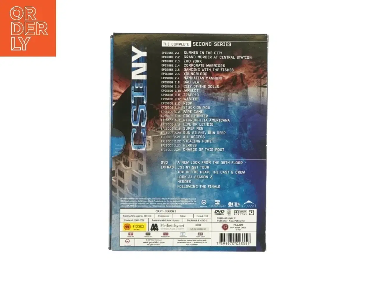 Billede 2 - CSI: New York, sæson 2 (DVD)