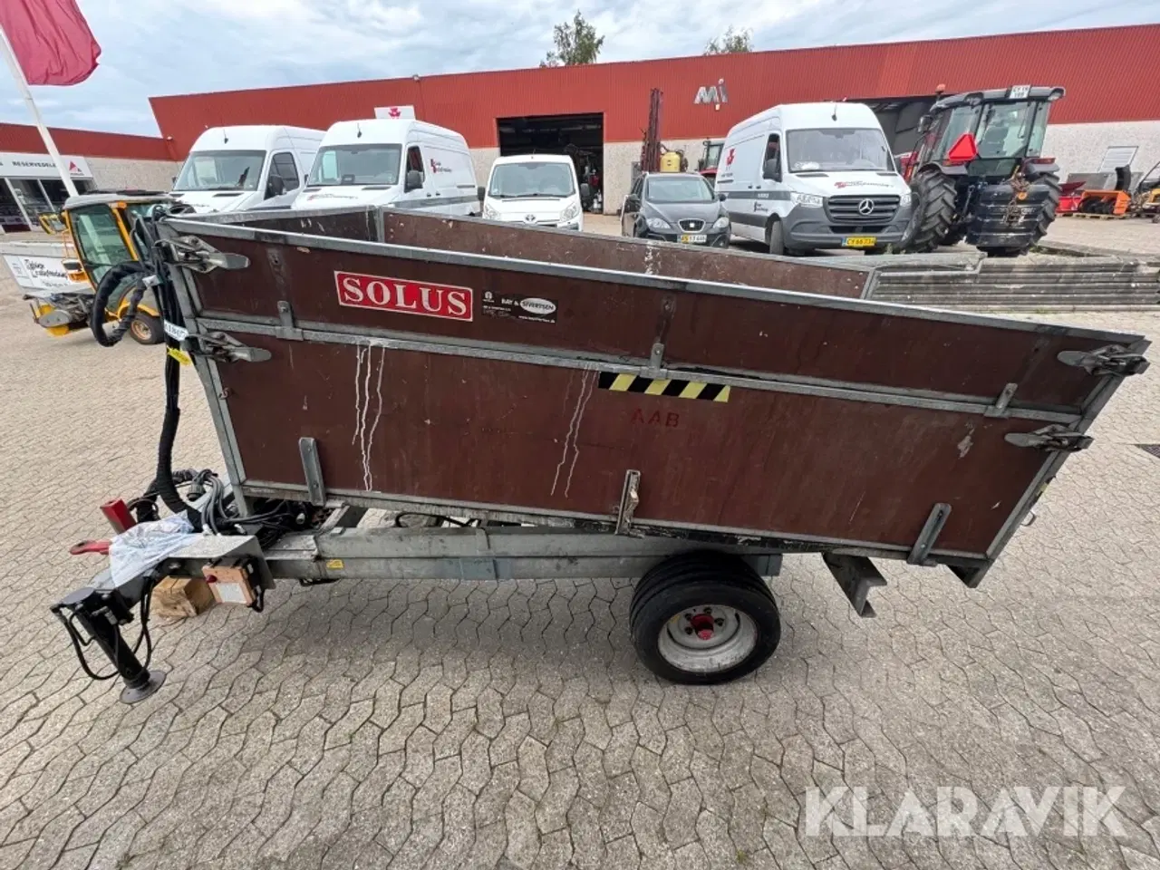 Billede 8 - Kranvogn Solus 2,0 - Med høj og bagtip
