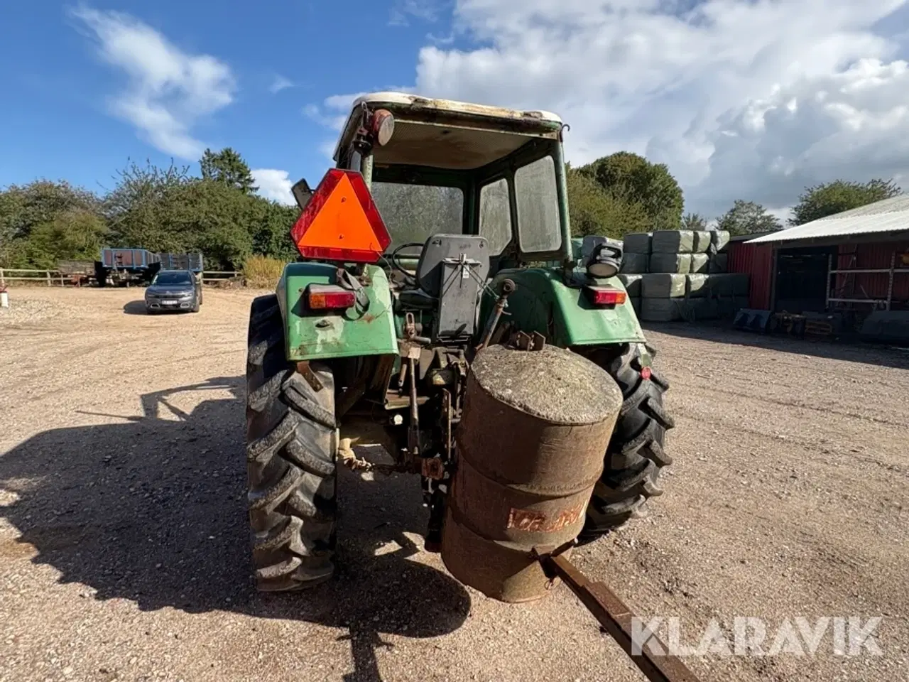 Billede 8 - Traktor Deutz D6006 med anhænger og dæk