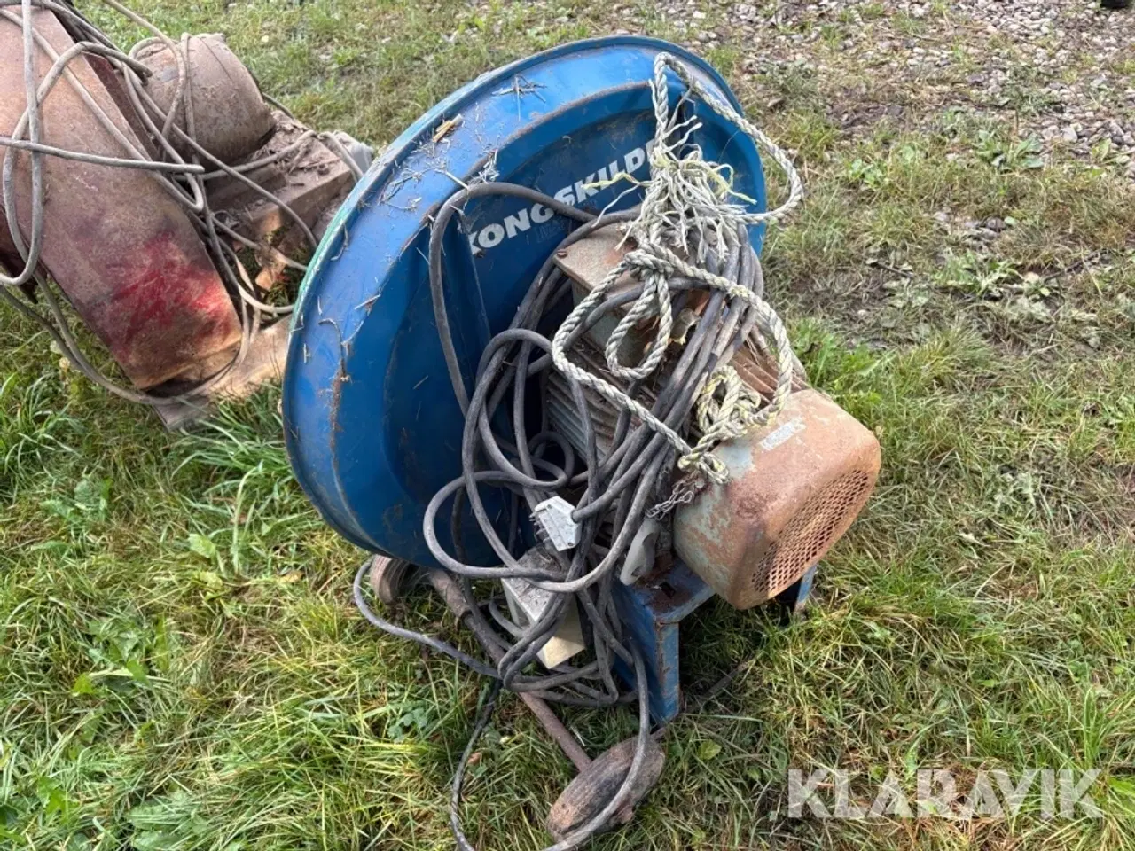 Billede 3 - Kornblæsere med rør Kongskilde TRL75 2 styk.