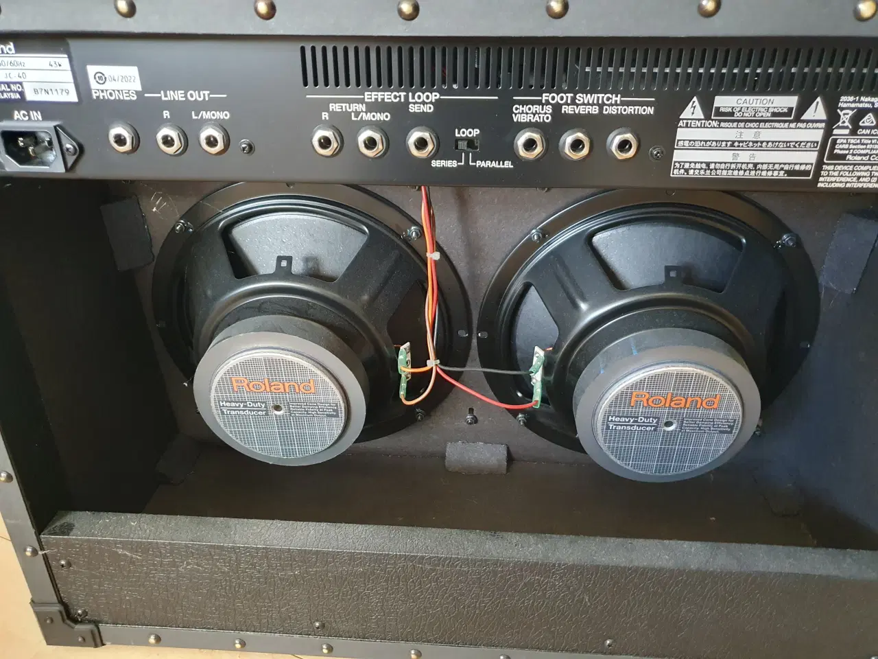 Billede 2 - Roland JC-40, stereoforstærker Jazzchorus