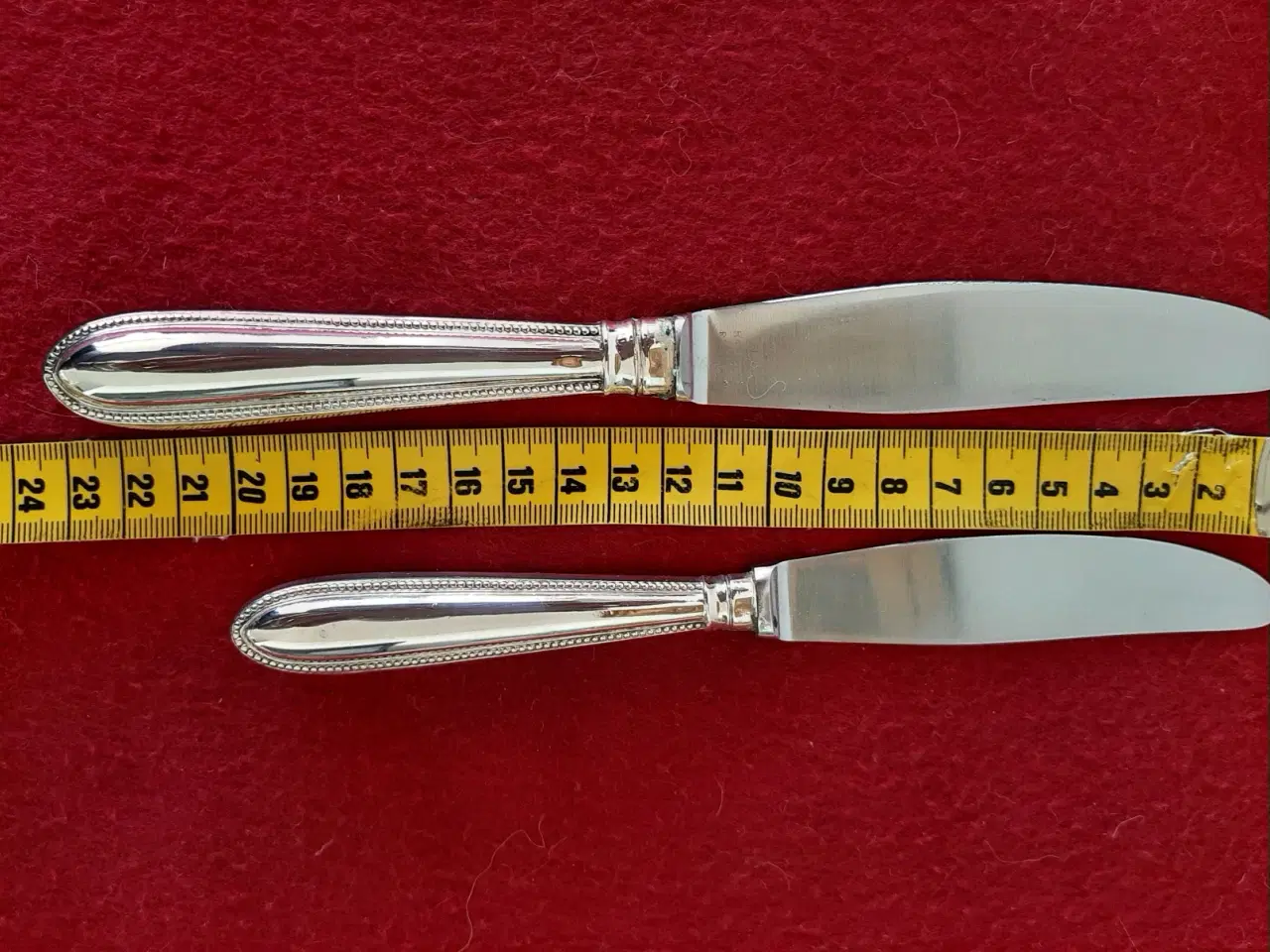 Billede 1 - Knive sølvplet