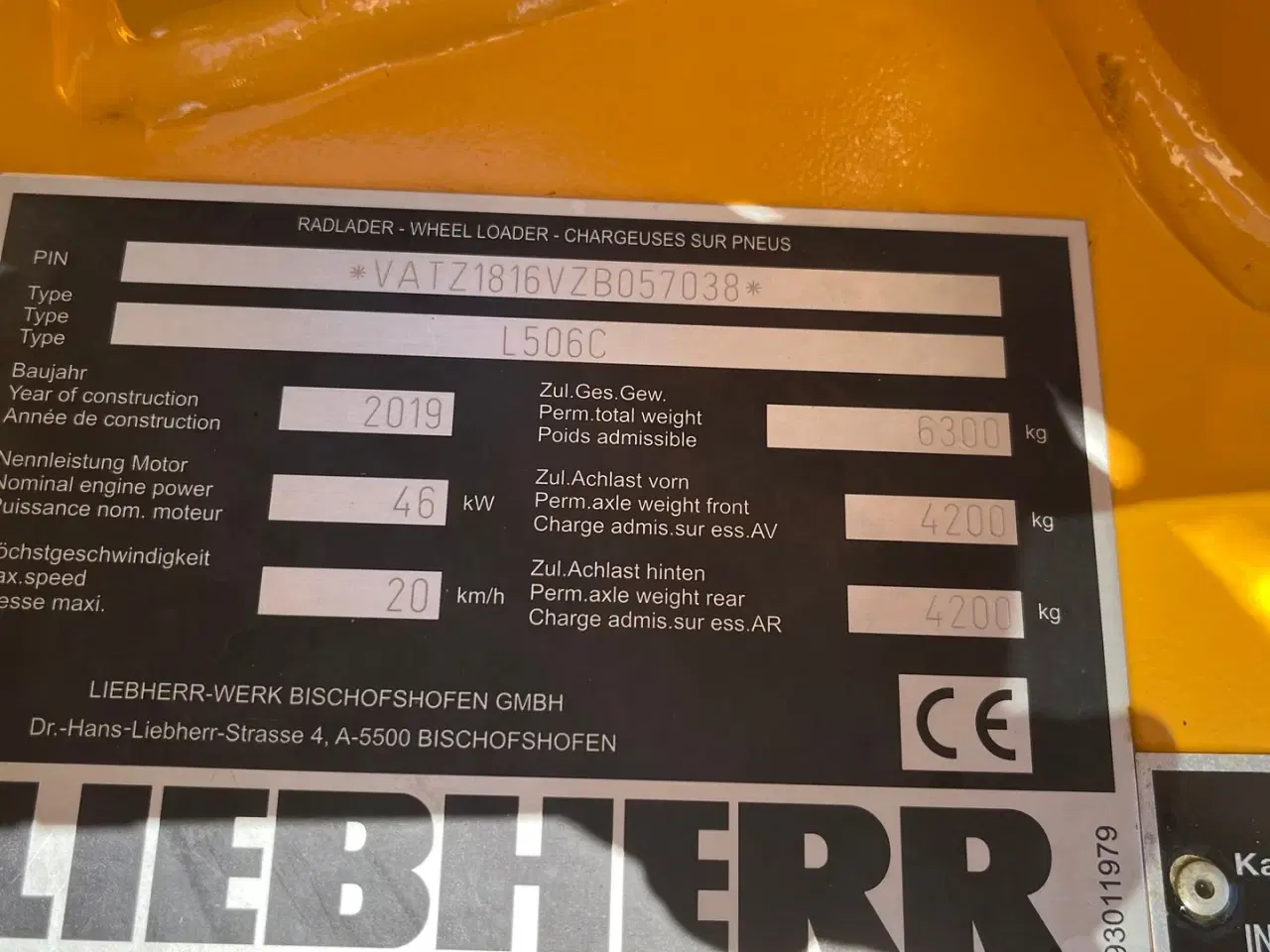 Billede 15 - Liebherr l506 4,3tons læsser med skovl og gafler
